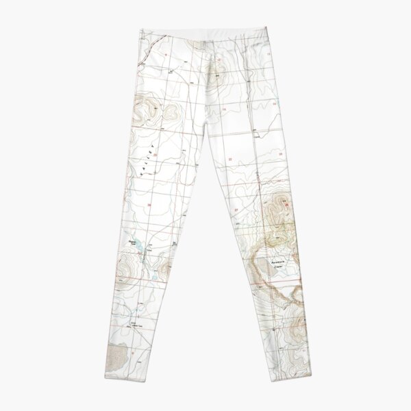 USGS TOPO Map Arizona AZ Paramore Crater 312775 1996 24000 Leggings RB1906 product Offical paramore Merch