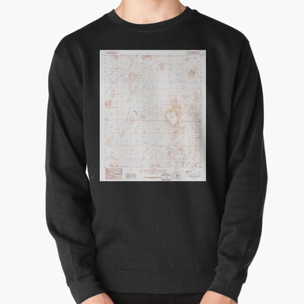 USGS TOPO Map Arizona AZ Paramore Crater 312774 1987 24000 Pullover Sweatshirt RB1906 product Offical paramore Merch