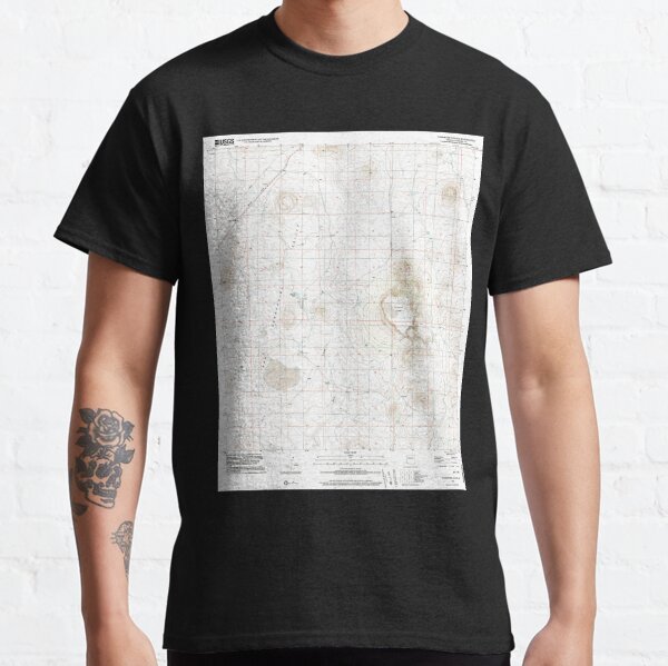 USGS TOPO Map Arizona AZ Paramore Crater 312775 1996 24000 Classic T-Shirt RB1906 product Offical paramore Merch