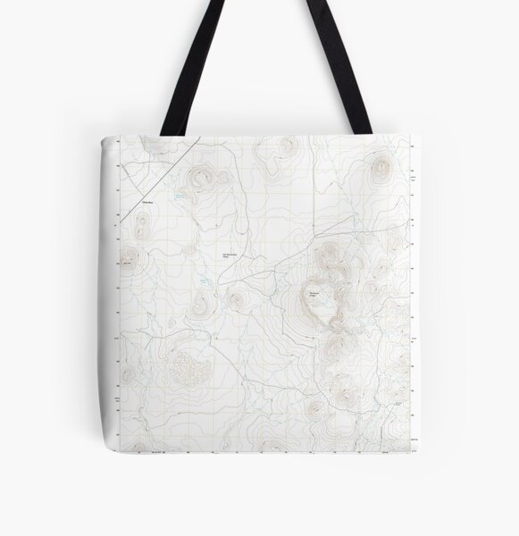 USGS TOPO Map Arizona AZ Paramore Crater 20111026 TM All Over Print Tote Bag RB1906 product Offical paramore Merch